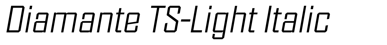 Diamante TS-Light Italic